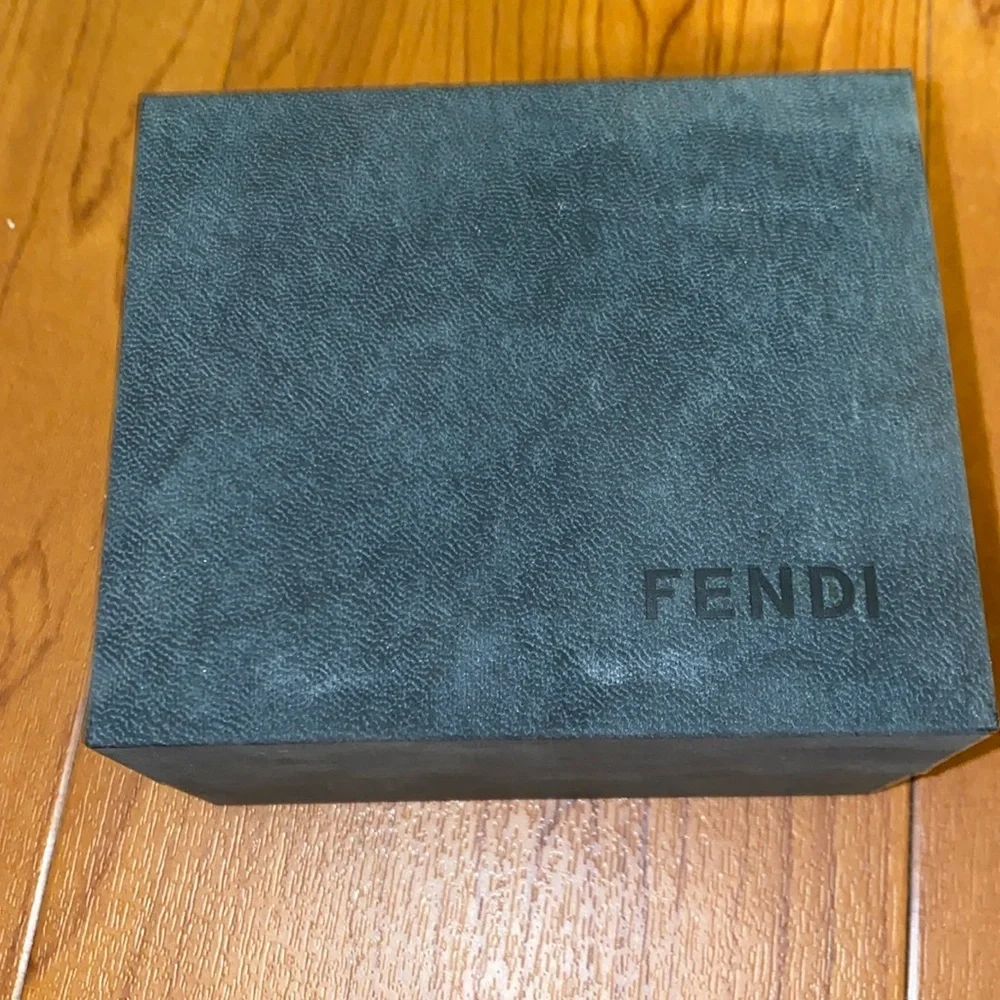 Fendi Square Ceramic White Watch, Stainless Steel
